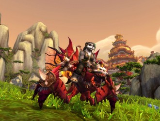 Grinning Reaver w World of Warcraft bg